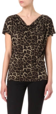 MICHAEL KORS Leopard print top