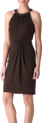 MICHAEL KORS Buckle jersey dress