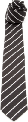 ARMANI Striped silk tie