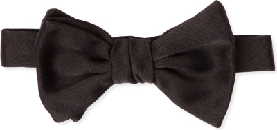 ARMANI Silk-twill bow tie