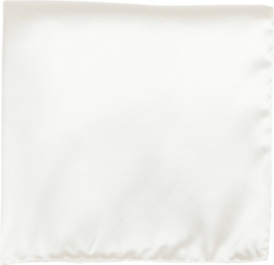 ARMANI Plain silk pocket square