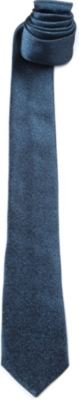 ARMANI Skinny textured tie