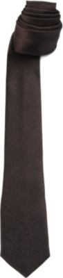 ARMANI Skinny textured tie