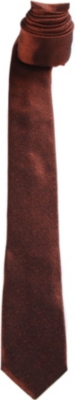 ARMANI Skinny metallic tie