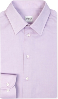 ARMANI Modern fit single cuff shirt