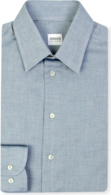 ARMANI Modern fit single cuff shirt