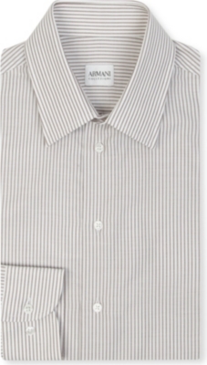ARMANI Modern fit single cuff shirt
