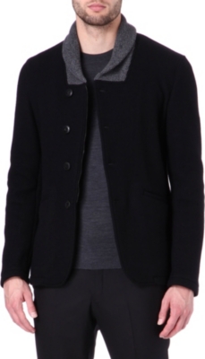 ARMANI COLLEZIONI Shawl-collar jacket