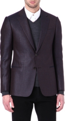 ARMANI Trend woven silk jacket