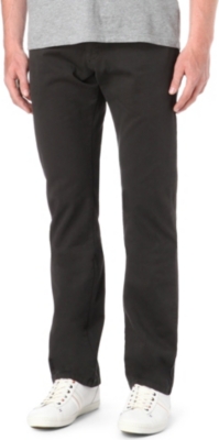 ARMANI Slim-fit Gabardine jeans