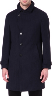 ARMANI COLLEZIONI Herringbone coat