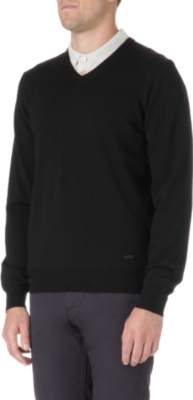 ARMANI Armani Collezioni v-neck wool jumper