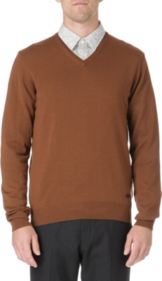 ARMANI Armani Collezioni v-neck wool jumper