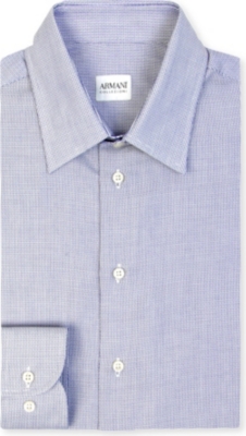 ARMANI Modern fit single cuff shirt