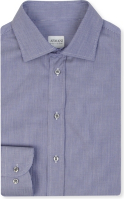 ARMANI Modern fit single cuff shirt