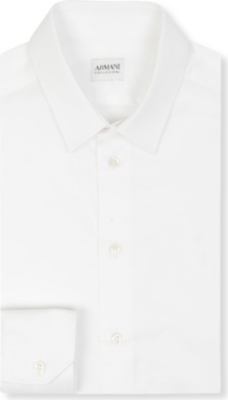 ARMANI Slim fit single cuff shirt