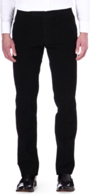 ARMANI Fine corduroy chinos