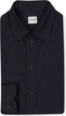 ARMANI Modern fit single cuff shirt
