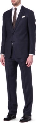 ARMANI Basket-weave suit