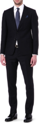 ARMANI Trend tonal-striped suit