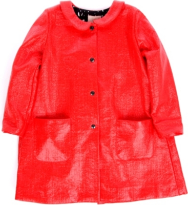 ROKSANDA ILINCIC Patent cotton coat 2-8 years