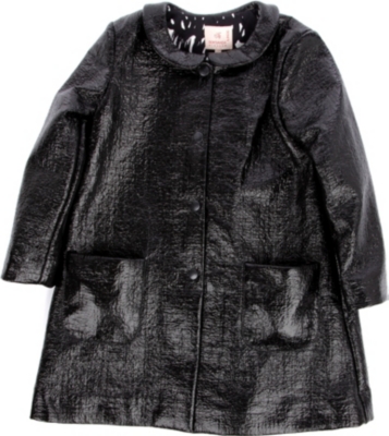 ROKSANDA ILINCIC Patent cotton coat 2-8 years