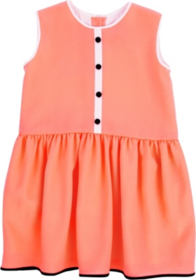 ROKSANDA ILINCIC Neon crepe dress 2-8 years