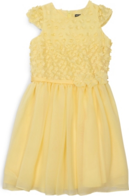 DAVID CHARLES Embellished chiffon dress 10-16 years