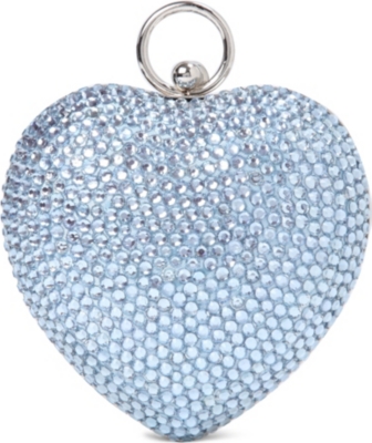 DAVID CHARLES Diamond heart bag