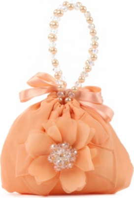 DAVID CHARLES Drawstring flower bag