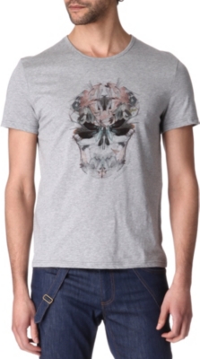 ALEXANDER MCQUEEN Dragonfly skull t-shirt