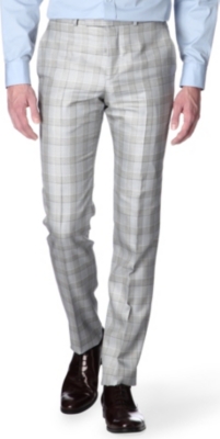 ALEXANDER MCQUEEN Checked trousers