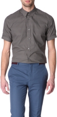 ALEXANDER MCQUEEN Repeated skull printed shirt