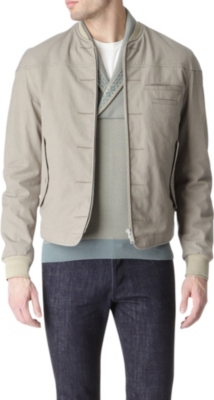 ALEXANDER MCQUEEN Jacquard bomber jacket