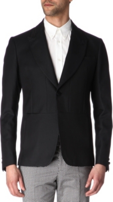 ALEXANDER MCQUEEN Cotton-blend blazer