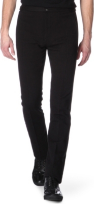 ALEXANDER MCQUEEN Contrast-colour jogging bottoms