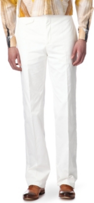 ALEXANDER MCQUEEN Cotton trousers