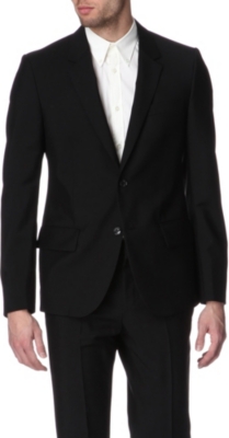 ALEXANDER MCQUEEN Wool and mohair-blend blazer