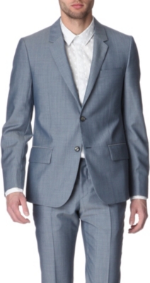ALEXANDER MCQUEEN Wool and mohair-blend blazer
