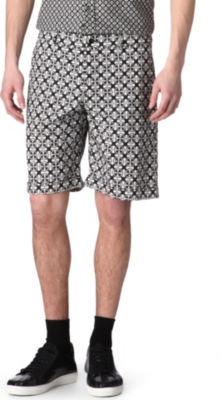 ALEXANDER MCQUEEN Grand Tile printed shorts