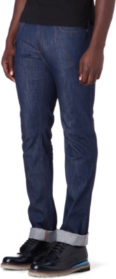 ALEXANDER MCQUEEN Slim-fit straight harness jeans
