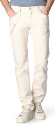 ALEXANDER MCQUEEN Slim-fit skinny harness jeans