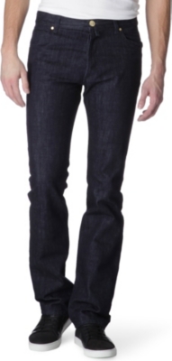 ALEXANDER MCQUEEN Slim-fit straight skull jeans