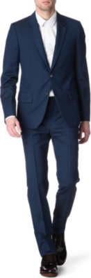 ALEXANDER MCQUEEN Wool and mohair-blend suit