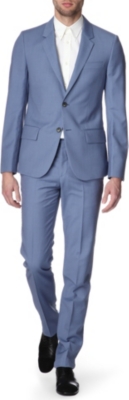 ALEXANDER MCQUEEN Wool and mohair-blend suit