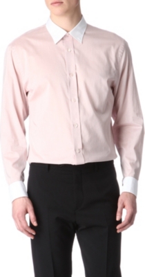 ALEXANDER MCQUEEN Contrast-collar shirt