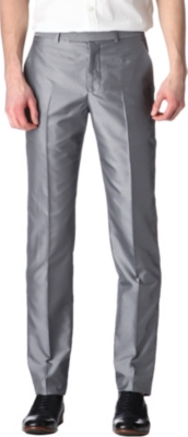 ALEXANDER MCQUEEN Geo-jacquard panel trousers
