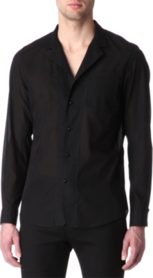 ALEXANDER MCQUEEN Voile striped shirt