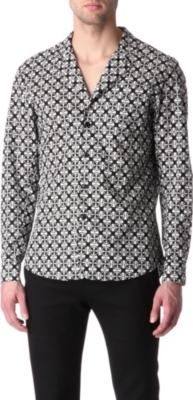 ALEXANDER MCQUEEN Tile-print shirt