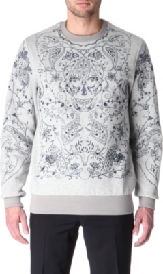 ALEXANDER MCQUEEN Embroidered jumper